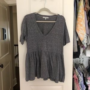 Urban Outfitters Truly Madly Deeply peplum shirt